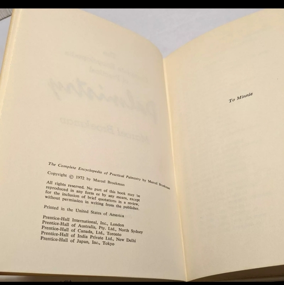 The Complete Encyclopedia of Practical Palmistry by Broekman B.C.E. w/ DJ 1972 - Picture 7 of 11